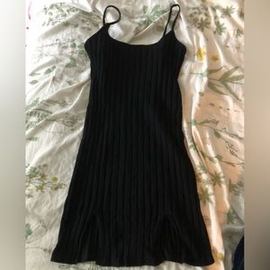 Black mini body dress from shein